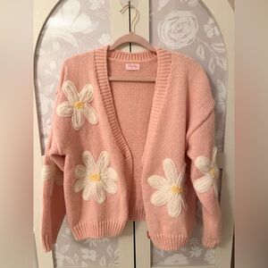 Pink Lily Cardigan